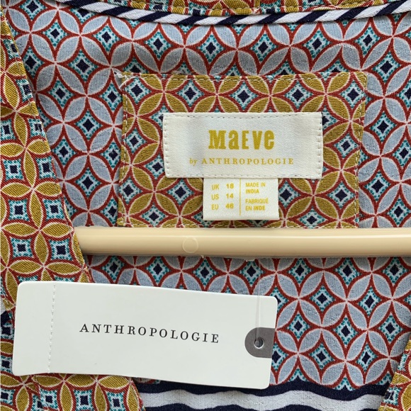 Anthropologie Maeve Carla Wrap Dress - Picture 5 of 10